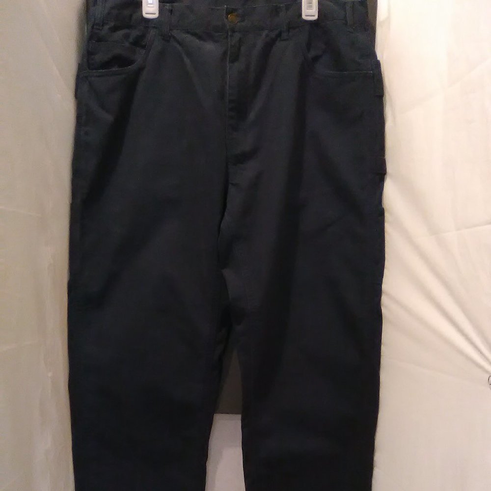Bernie Work wear Men's Carpenter Pants Color Black Size 38/30
